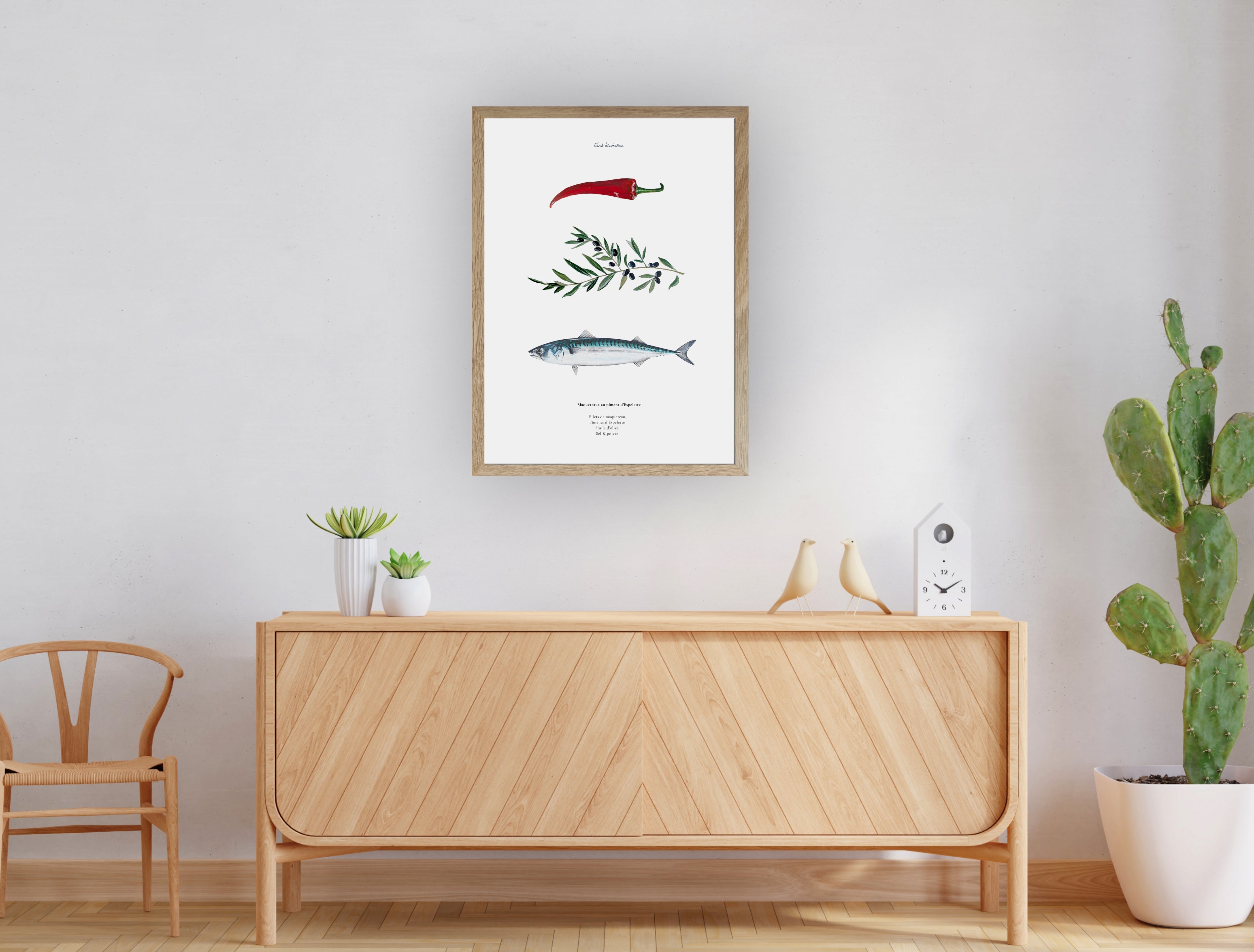 Poster El Gallo - Art paper in 250gr 🌱