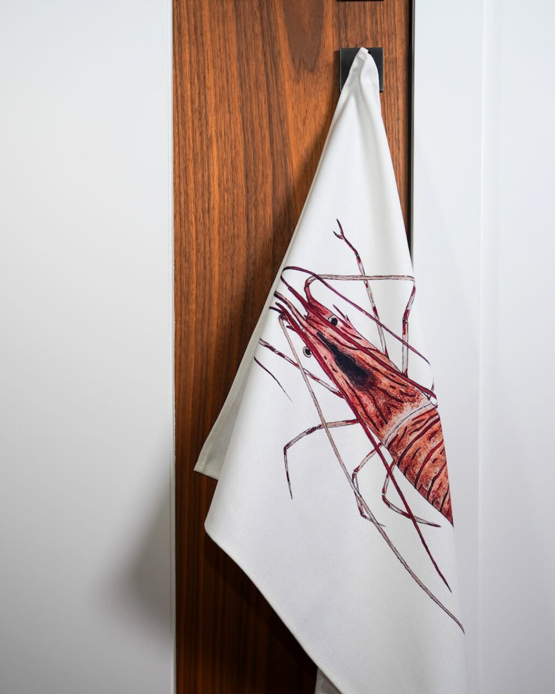 100% cotton tea towel: The Shrimp