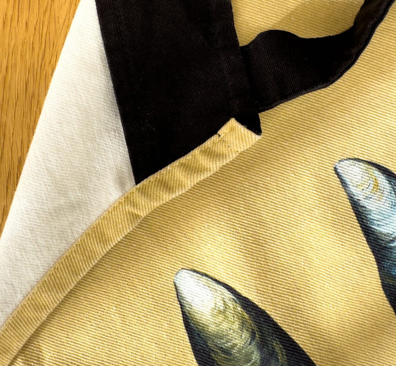 Curry apron 100% cotton: Les Moules