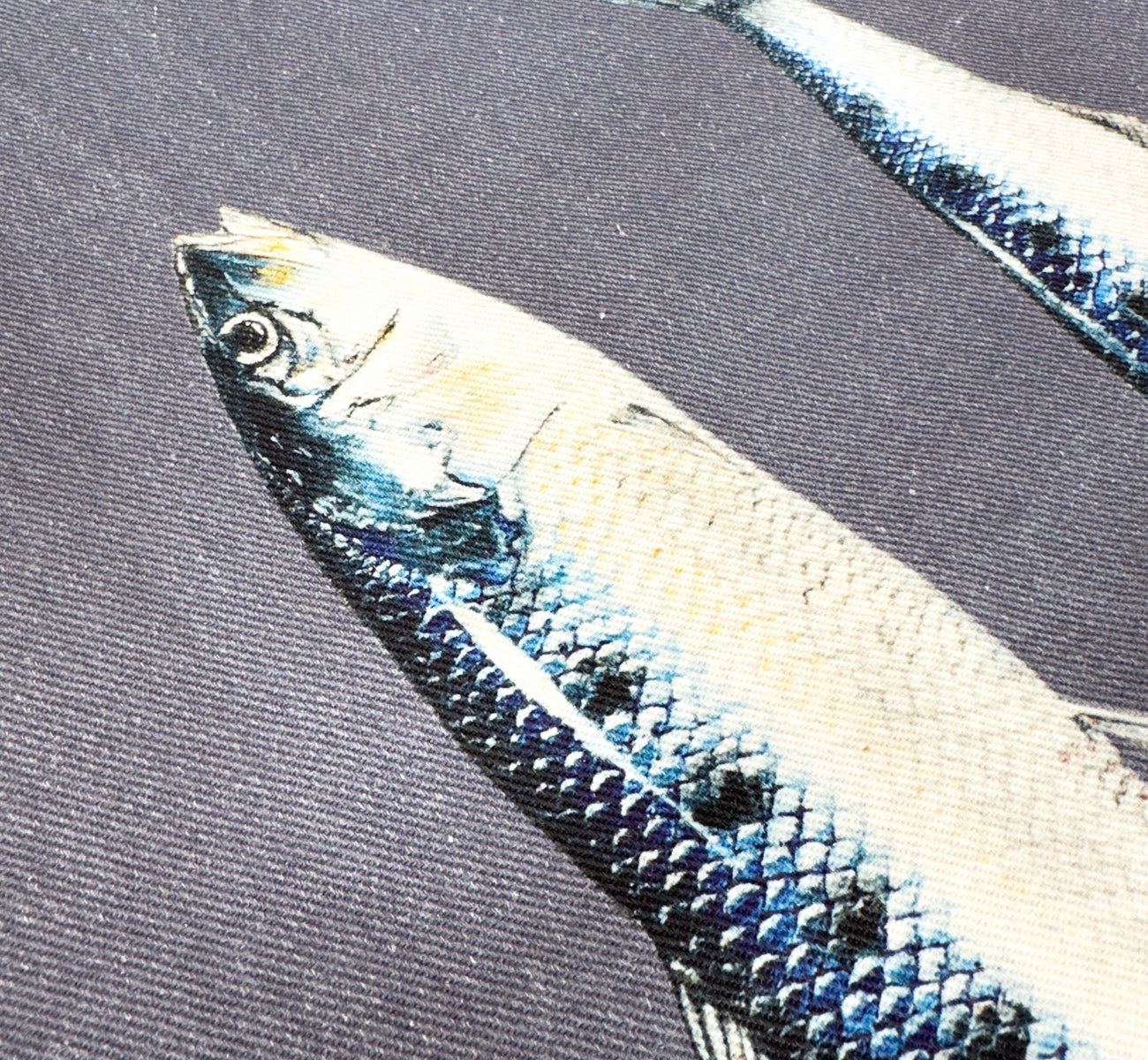 Prague Gray Apron 100% cotton: Les Sardines