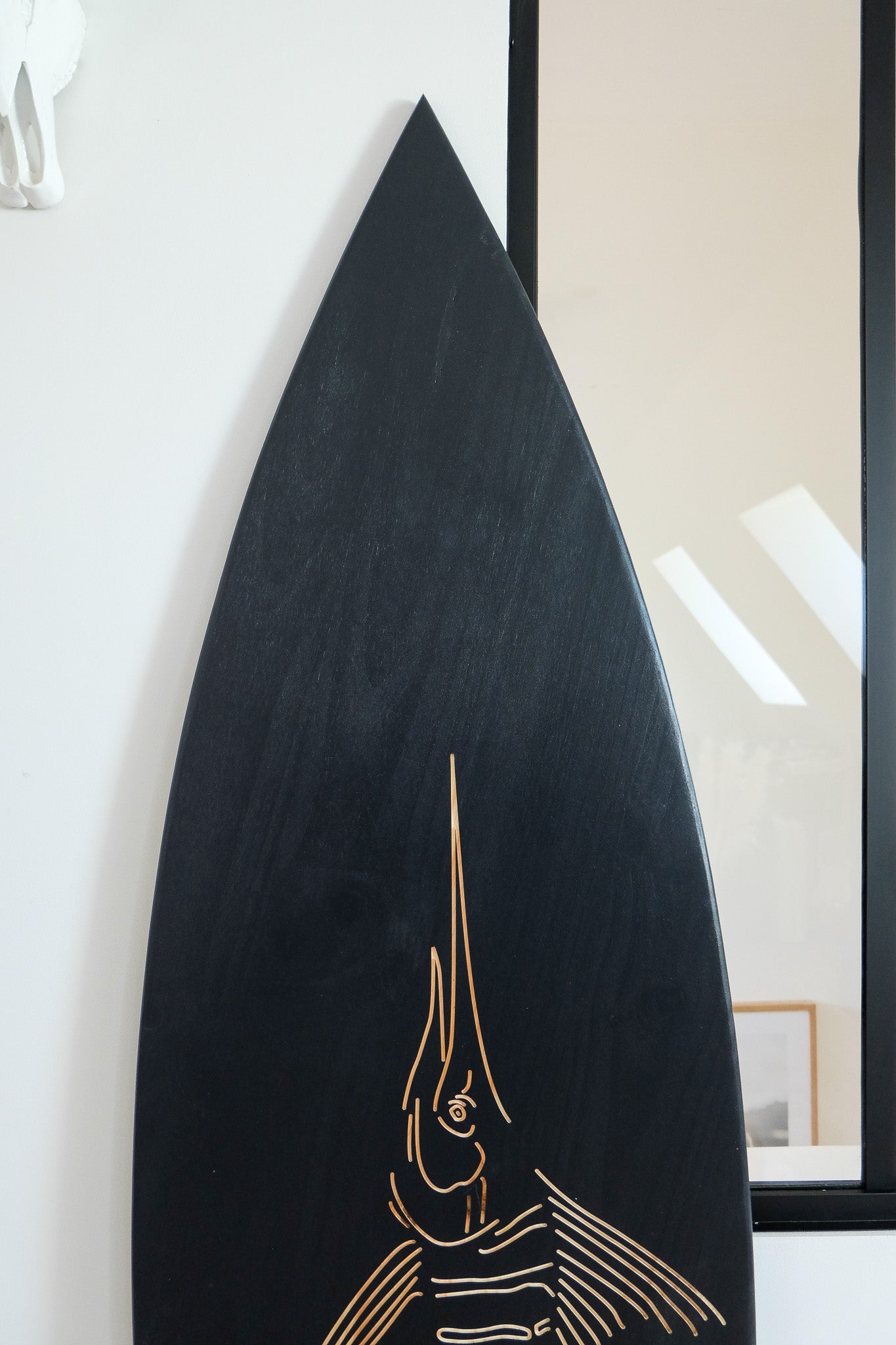 Planche de surf déco en bois : Le Marlin