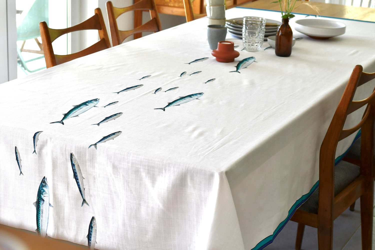 Nappe en coton rectangulaire 250 x 160 cm