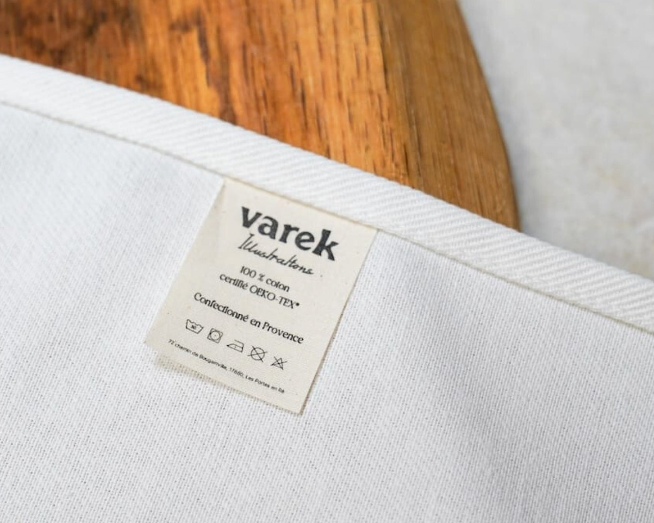 100% cotton tea towel: Red Tuna