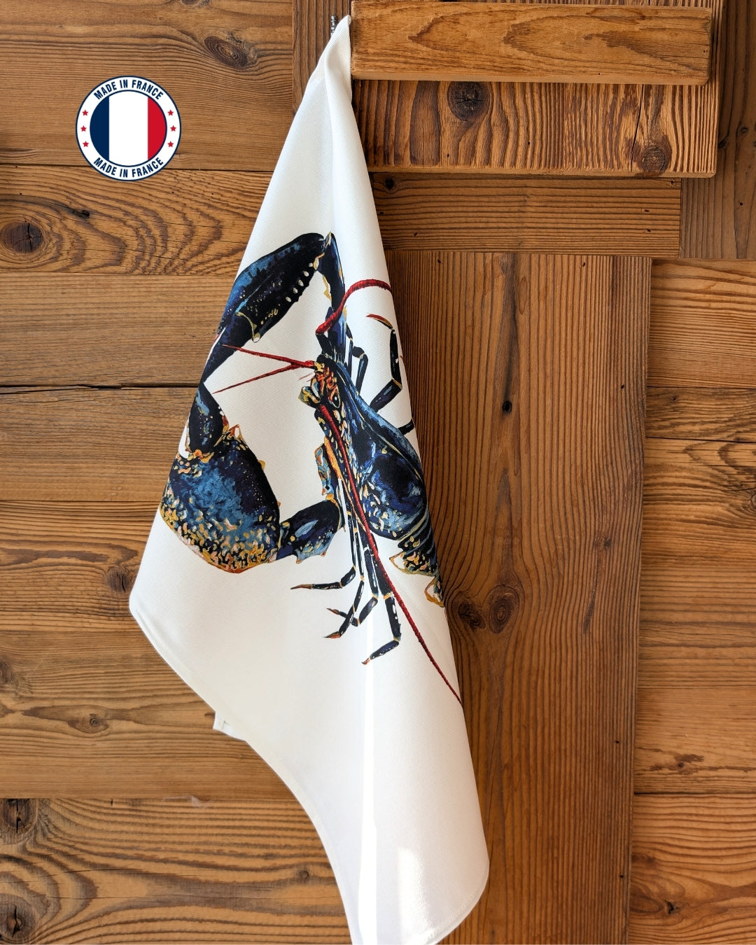 Torchon 100% coton : Le Homard