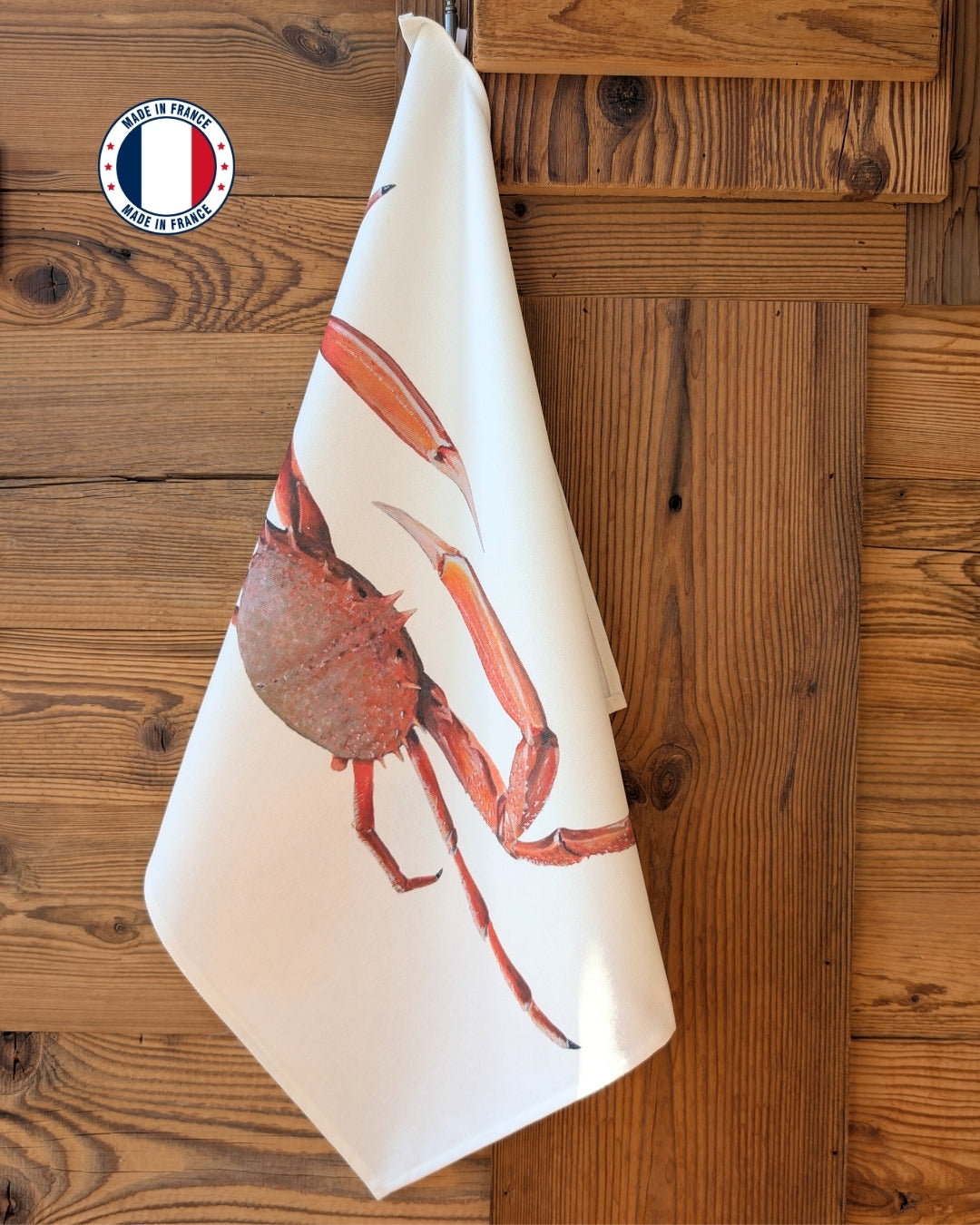 Torchon 100% coton : L'Araignée de Mer