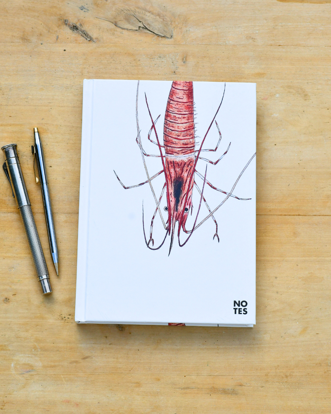 Carnet de note A5 : La Crevette