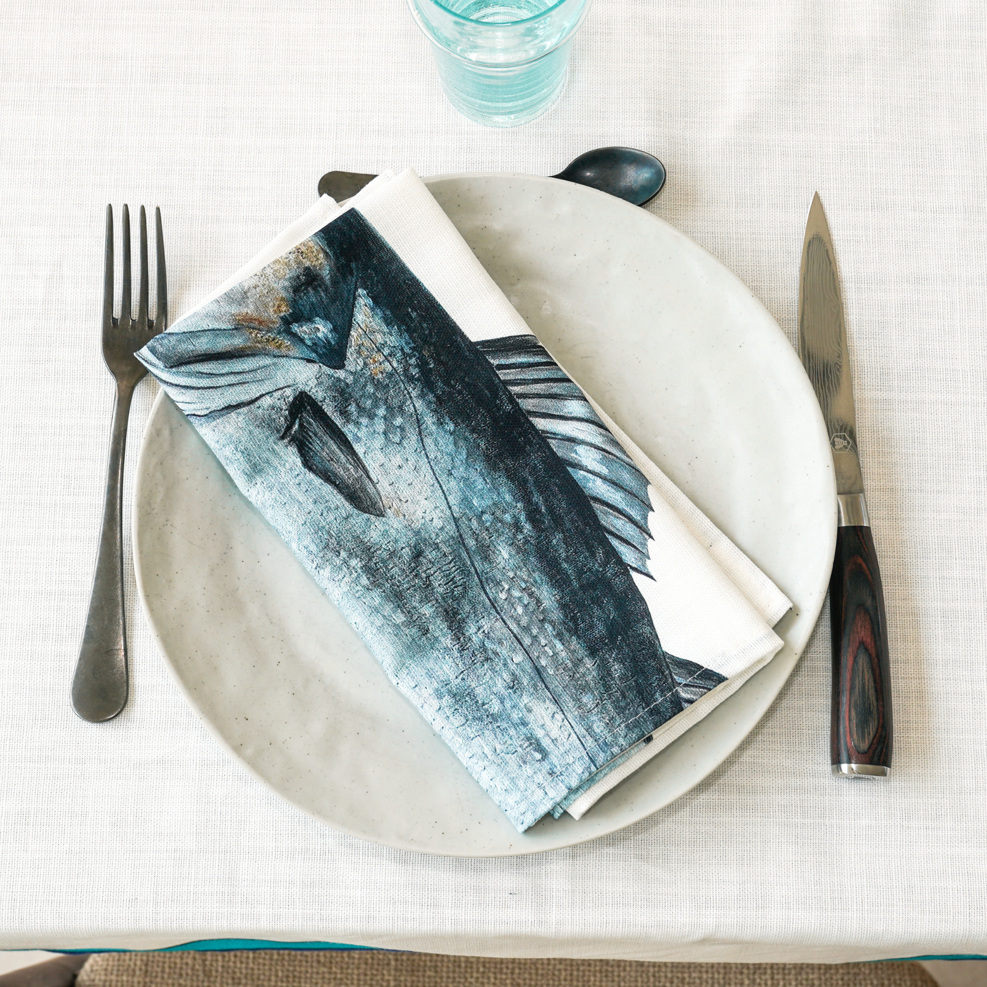 Serviette de table en coton : Bar