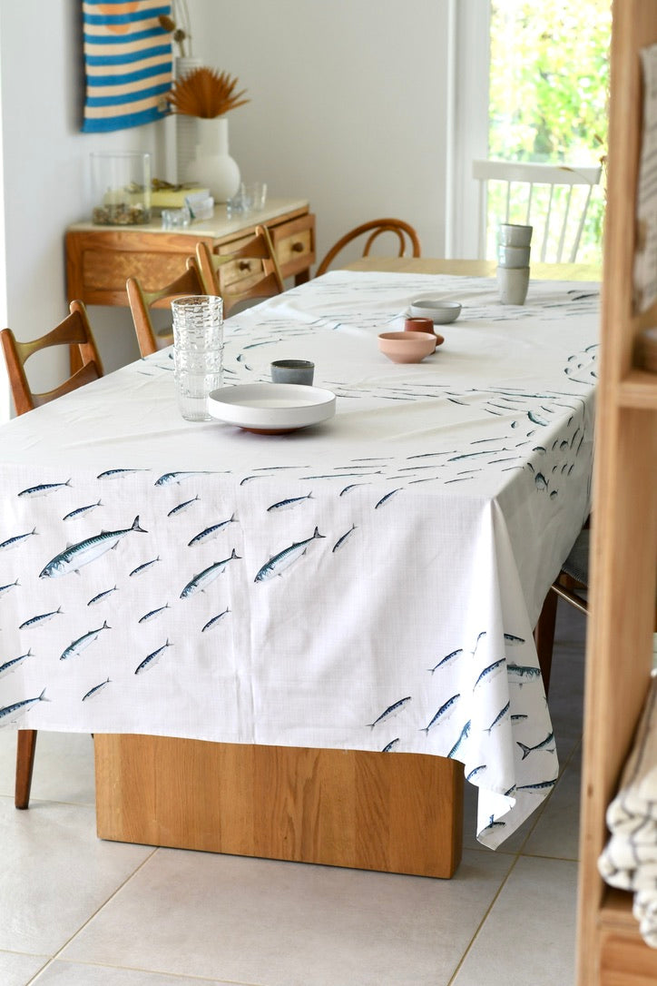 Nappe en coton rectangulaire 300 x 160 cm : La Valse