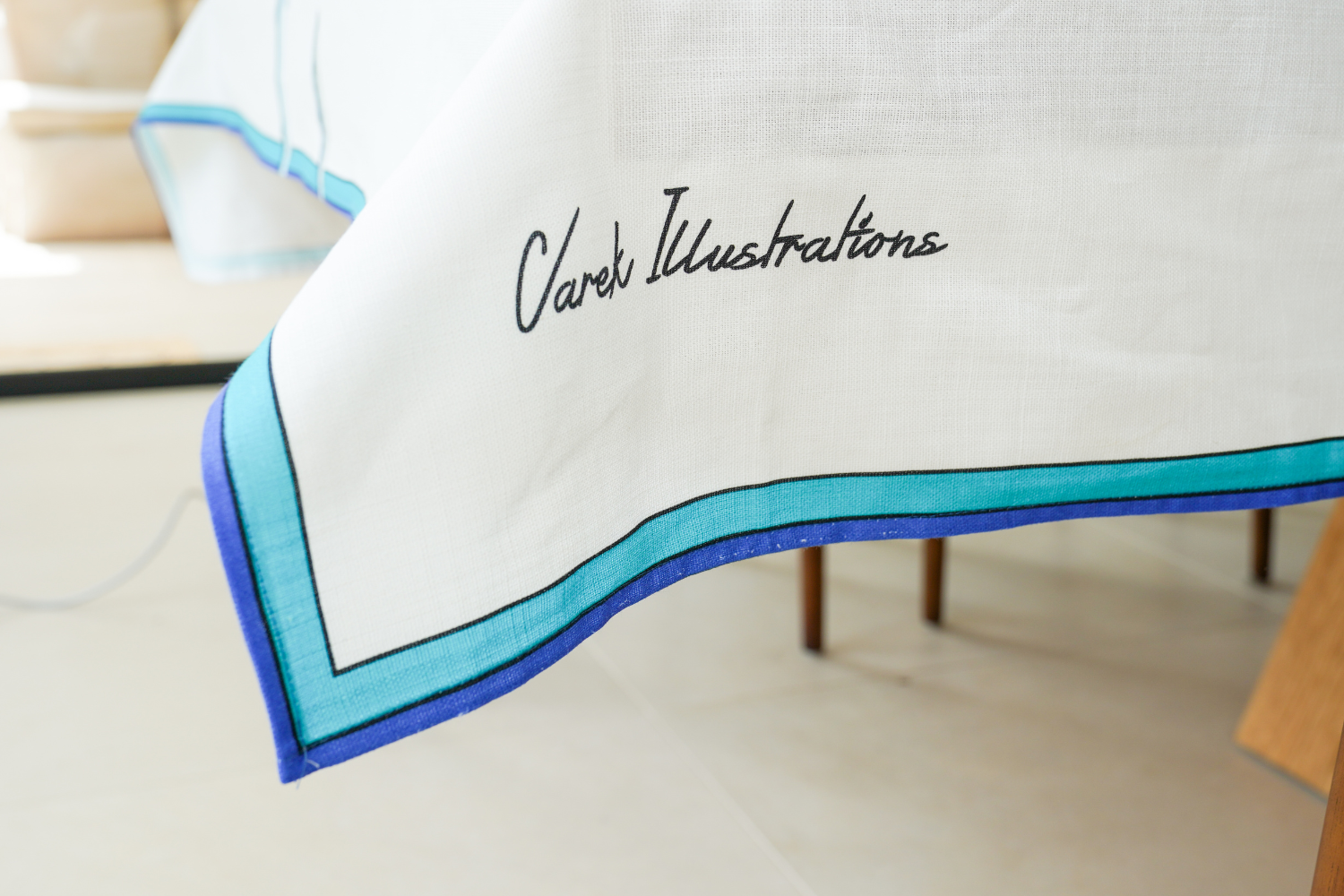 Nappe en coton rectangulaire 250 x 160 cm