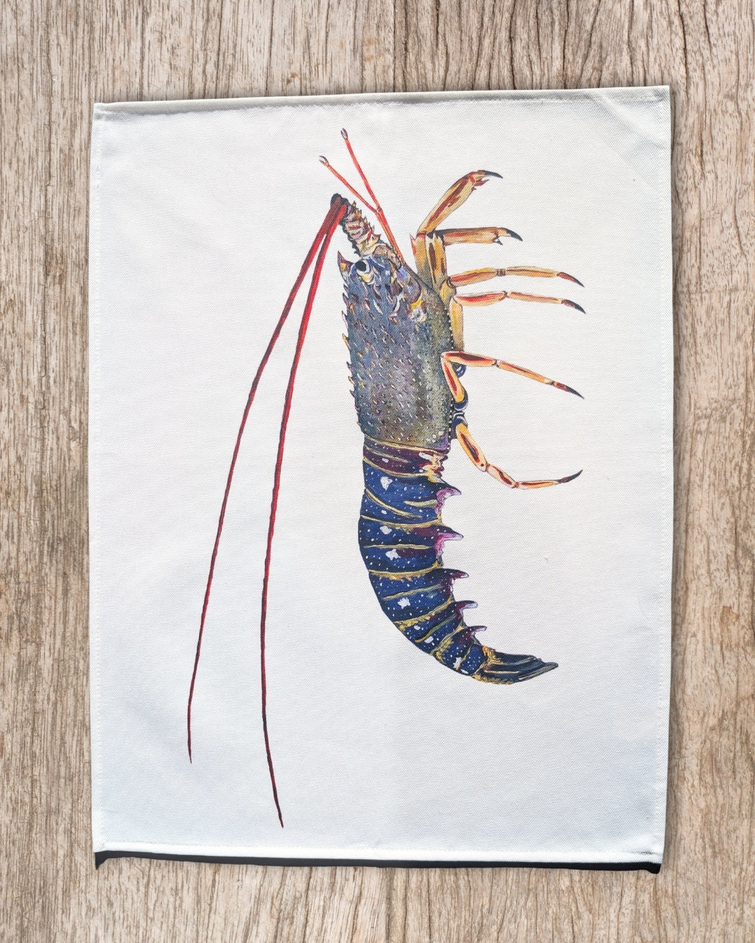 Torchon 100% coton : La Langouste