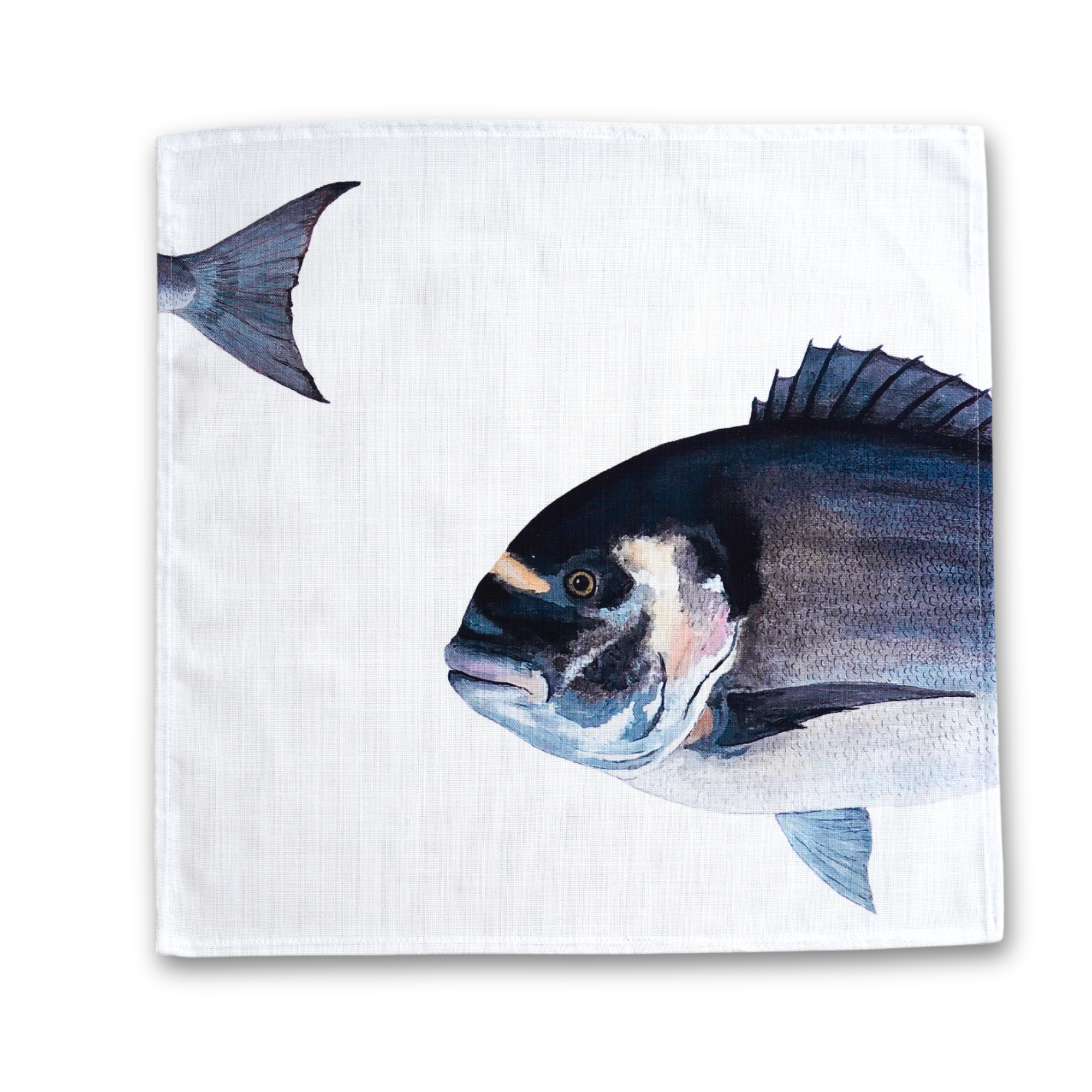 Serviette de table en coton : Dorade
