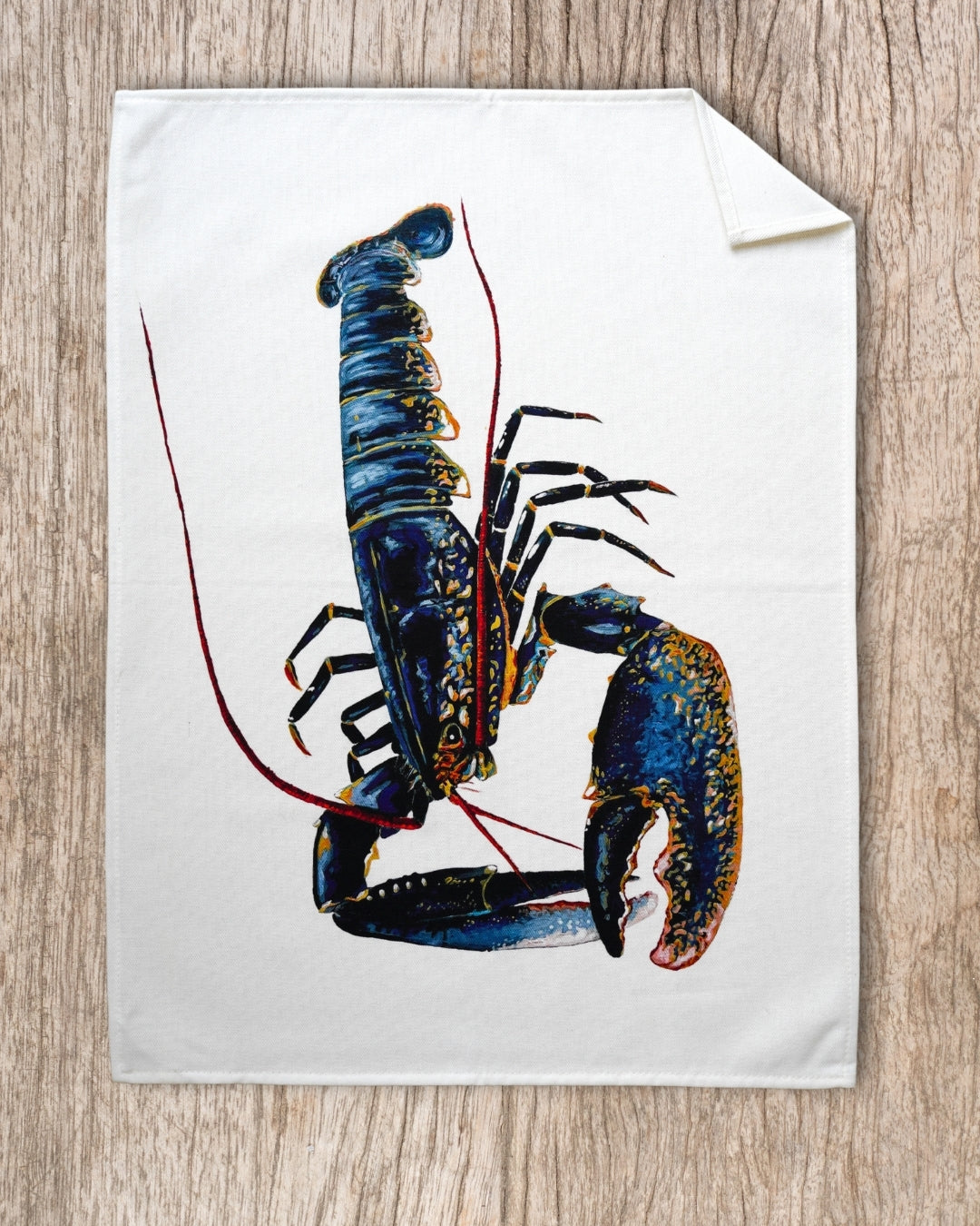 Torchon 100% coton : Le Homard