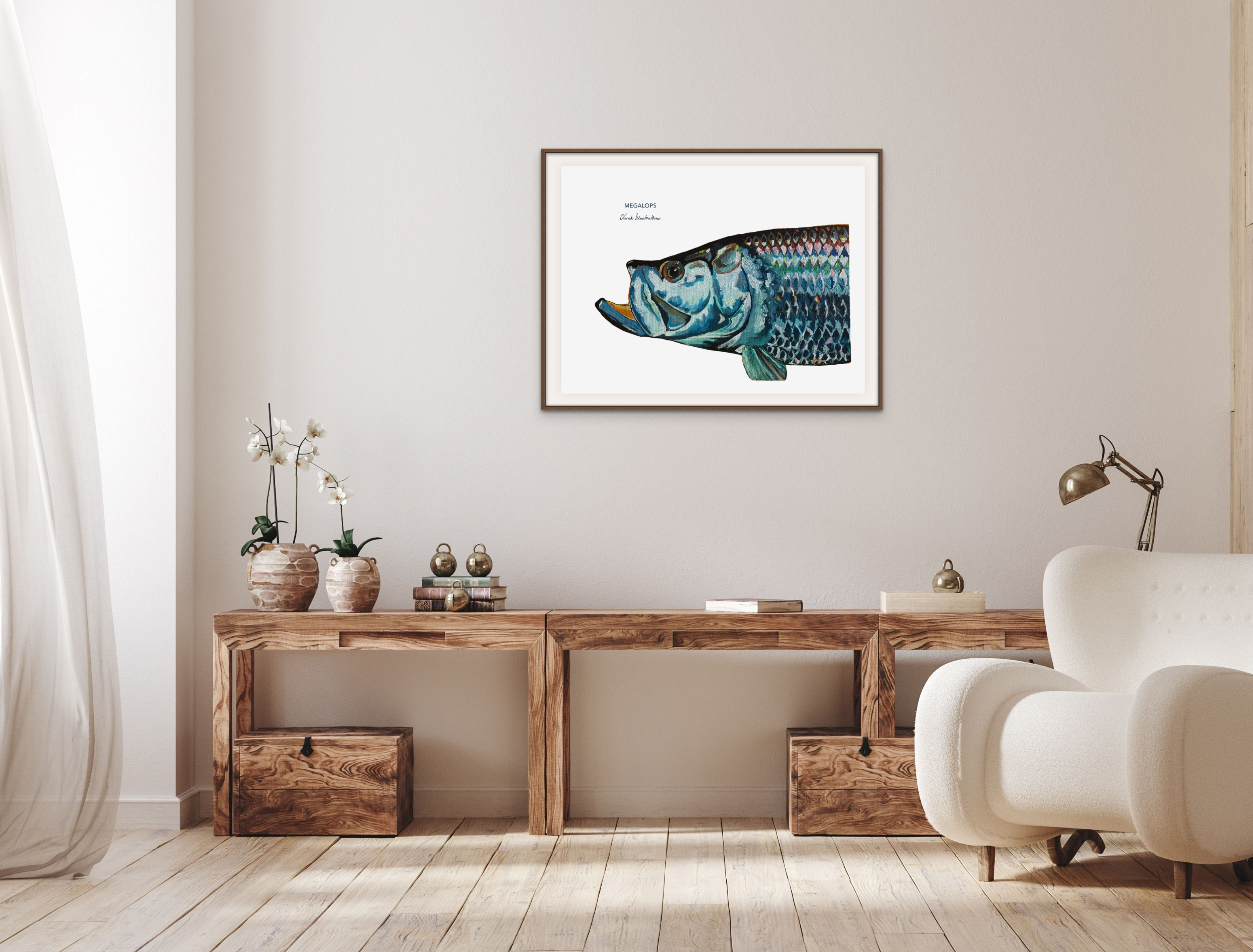 Tarpon poster - Art paper in 250gr 🌱